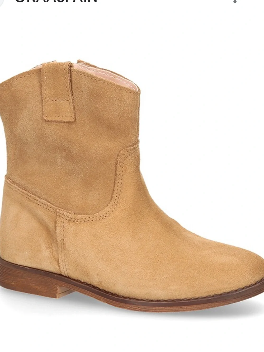 Gap girls western suede boots size 2 youth